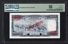 Angola 1000 Escudos 1970 P98s  specimen  Uncirculated Grade 65