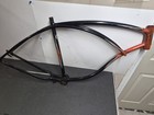 Vintage 1953 Schwinn 26  Mens Black Phantom Balloon Tire Bicycle Frame Autocycle