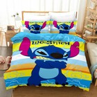 3d Kids Cartoon Bedding Set Stitch Lilo Duvet Cover Sets Quilt Cover Pillow Case