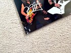 James Hetfield Kirk Hammett Metallica 6x8 Signed Photo Autographed Coa