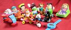Lot Of  13  Vintage Toys From 80s   90s Garfield  Flintstones  Peanuts  Muppets