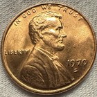 1970 S Poor Man   s Double Die Lincoln Cent Large Date- From Obw Roll