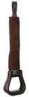 Australian Fleece Stirrup Leg Protectors - Black Or Brown