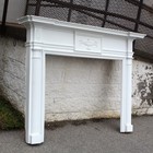 Antique Neoclassical Fireplace Mantel  Early 1900 s  Nfpm364