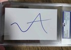 Kanye West Signed Autograph Index Card Psa dna Slabbed Rapper Yeezy Auto Ye 