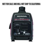 Honda Eu2200itan5 2200w Super-quiet Inverter Companion Generator W  Co-minder