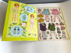Vintage Uncut Whitman Tina And Trudy Paper Dolls 1967 Excellent Condition