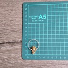 Vintage Gold Tone Floral Pin Brooch Small Flower Design Costume Jewelry