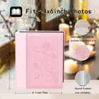 Artmag Small Photo Album 4x6 2 Pack  Each Pack With 26 Clear Pages Holds 52 V   