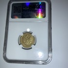 1901  O3 5 Roubles Russia Gold Coin Ngc Au 53