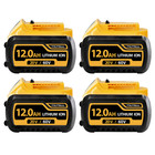 4 Pack Dcb606 For Dewalt Flexvolt 20v 60v 12ah Max Li-ion Battery Dcb612-2