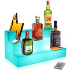 Led Lighted Bar Stage Display -rechargeable Wireless Glowing Liquor Bottle Shelf