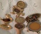 7 Vintage Avon Solid Perfume Balm Box Compacts