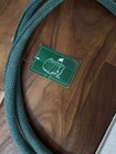 Masters Golf Bag Tote White Green Jute Burlap Nwt 18x18x7 New Fanatics