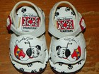 Vtg 1990 s Rare Disney s 101 Dalmations Toddler Size 2m Buckle Sandals Shoes
