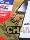 Hunter Lawrence  1 Signed  2026 450 Mx Champ Front Number Plate Decal - Jsa Coa