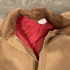 Vtg Carhartt Coveralls Mens Size   Insulated Quilt Lined Duck Brown Usa Nice