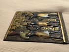 Egyptian Wall Frieze Rameses I Between Horus And Anubis By Design Toscano - New