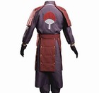 Naruto Shippuden Madara Uchiha Cosplay Costume Full Set Purple Robe Red Armor L