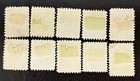 Turkey Scott  o1 O3-o9 O11-o12 1948 Official Stamps Used Partial Set 10