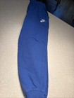 Nike Sweatpants Youth Medium Royal Blue Dri Fit Joggers -brand New 