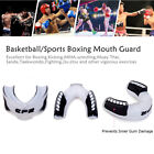 Women Men Gel Boxing Gum Shield Mouth Guard Mma Mouthpiece Teeth Rugby Grinding