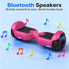 Xerath All Terrain Hoverboard With Bluetooth Speaker And Led Lights hoverboard F