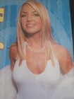 Vintage Britney Spears Poster 2000 Original 24x34 Rare No Frame Poster Only 