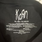 Korn Black Graphic Short Sleeve T-shirt  Size Xl  eg tg 46 48 