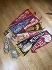 Lot Of 10 Vintage Location State Pennants
