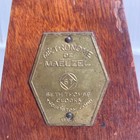 Vintage Metronome De Maelzel Wood Made By Seth Thomas Clock Co  Usa