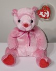 Ty Beanie Baby - Romance The Bear  7 Inch  New Mwmts Stuffed Animal Toy
