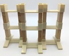 Thomas   Friends Stacking Overhead Railway Wooden Train Track Risers Vintage Lot