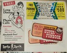 Vintage Las Vegas Casino Coupons   Memorabilia Lot