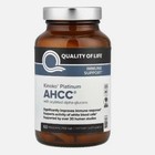 5pack Quality Of Life Premium Kinoko Platinum Ahcc Herbal Supplement  750mg Per