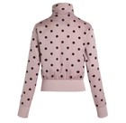 Adidas Originals Kv1166 Women Satin Polka Dot Track Top Tt Jacket Nwt-pink