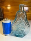 Antique Quart Bottle Open Pontil Double Star Flask Philadelphia Kensington Glass