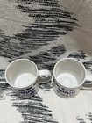 Vintage White Castle 1990 s Coffee Mug Cup Fast Food Lot Of 2