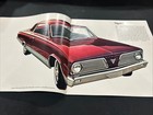 1966 Plymouth Valiant Signet Sedan Wagon Dealer Brochure Book 10 5  X 10 5 