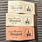 Disneyland Ticket Books   Coupons - 15 Tickets From 1980  3 C Tickets From 1979