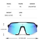 Polarized Sports Sunglasses Outdoor Cycling Driving Fishing Glasses Uv400 Goggle