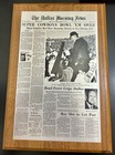 Dallas Cowboys Super Bowl Plaques Lot Of 3 Morning News Photo-graphics 11x7 25