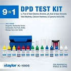 Taylor K-1005 Dpd  9-in-1 Pool Test Kit For Test Kit Chlorine  Bromine  Ph  Acid