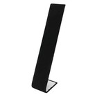 8  X 1 5  Single Black Velvet Jewelry Ramp     Necklace Or Bracelet Display Stand