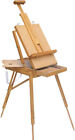 French Easel Oil Painting Set - Wood Sketch Box Art Artist Paint Easel Kit