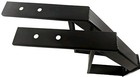 Set Black Steel Stair Riser