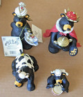 Jeff Fleming Bearfoots  Black Bear  Beartivity Iii Nativity Set   50479  Big Sky
