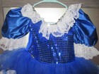 Girls Sequin Tutu Party Dance Ballet Dress Size 8c Made In Usa