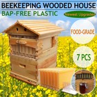 7x Auto Shed Honey Bee Hive Frames   Brood Beehive House Box Complete Beekeeping