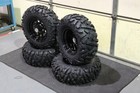 Rancher 420 Sra 25  Quadking Atv Tire Itp Black Atv Wheel Kit Srad Bigghorn